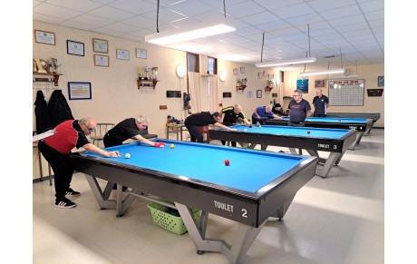 Compétition 3 bandes N3 samedi 15 novembre